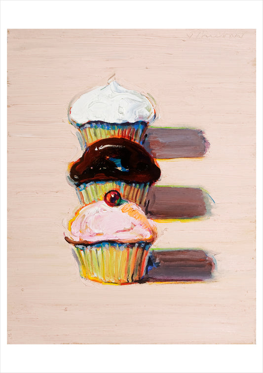 Wayne Thiebaud: Cake Boxed Notecard Assortment_Front_3D
