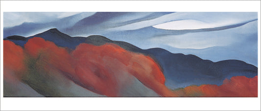 Georgia O'Keeffe: Landscapes Panoramic Boxed Notecard Assortment_Front_Flat