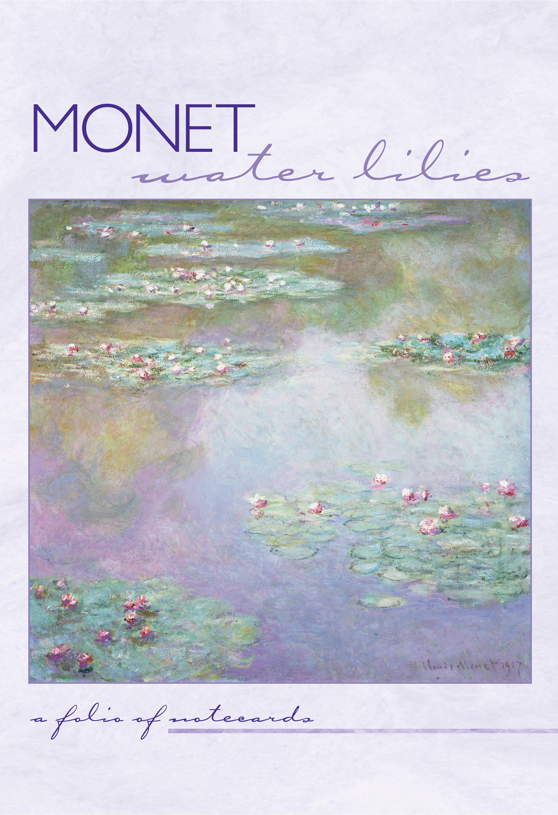 Monet: Water Lilies Notecard Folio – Pomegranate