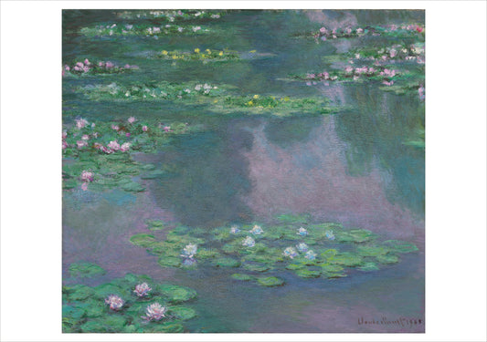 Monet: Water Lilies Notecard Folio_Front_Flat