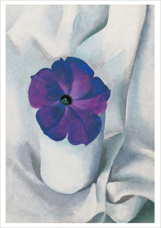 Georgia O'Keeffe: Petunias Notecard Folio_Front_Flat
