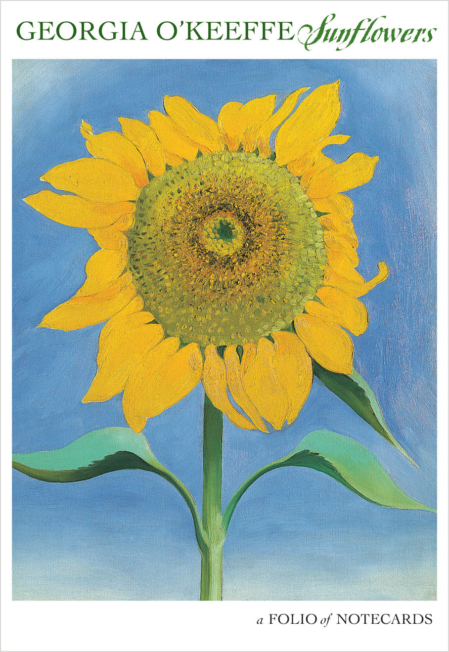 Georgia O'Keeffe: Sunflowers Notecard Folio – Pomegranate