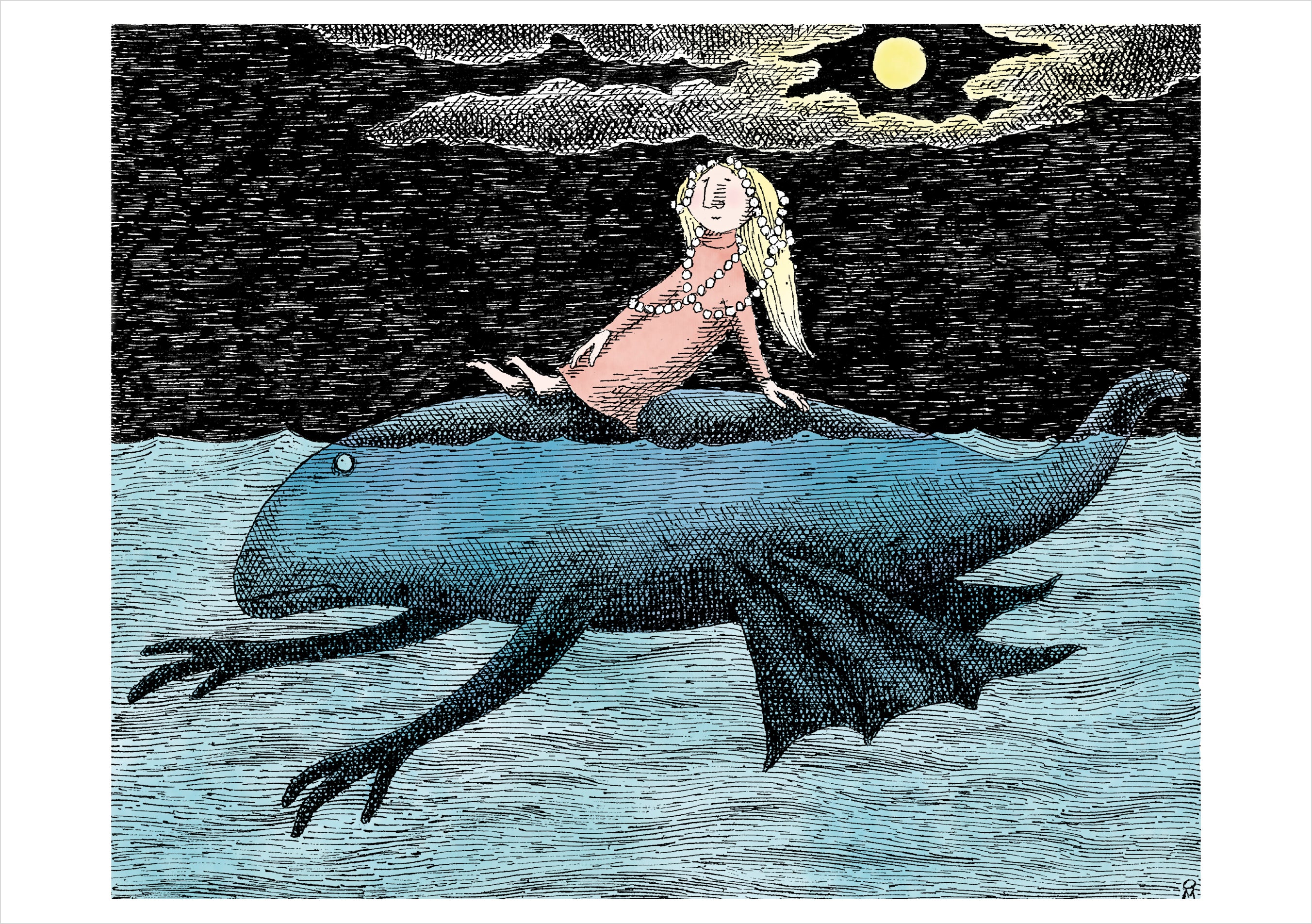 Edward Gorey: The Tuning Fork Notecard – Pomegranate