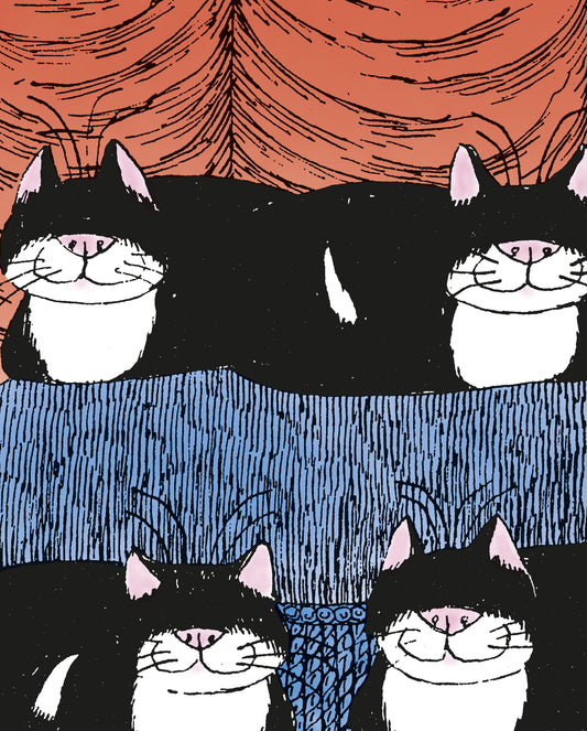 Edward Gorey: Jellicle Cats Bookmark_Front_Flat