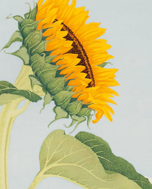 Kate Krasin: Sunflower Bookmark_Front_Flat