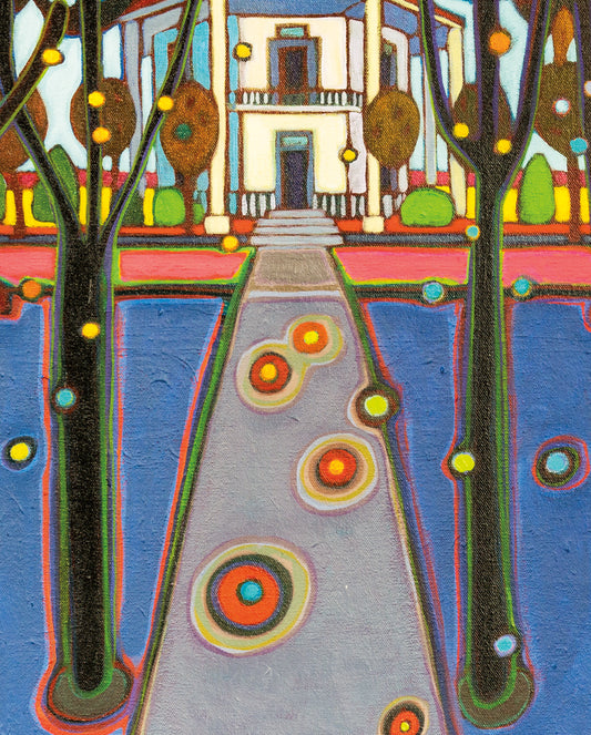 Darlene Kulig: Avenue at Lusthaus Im Prater Bookmark_Front_Flat