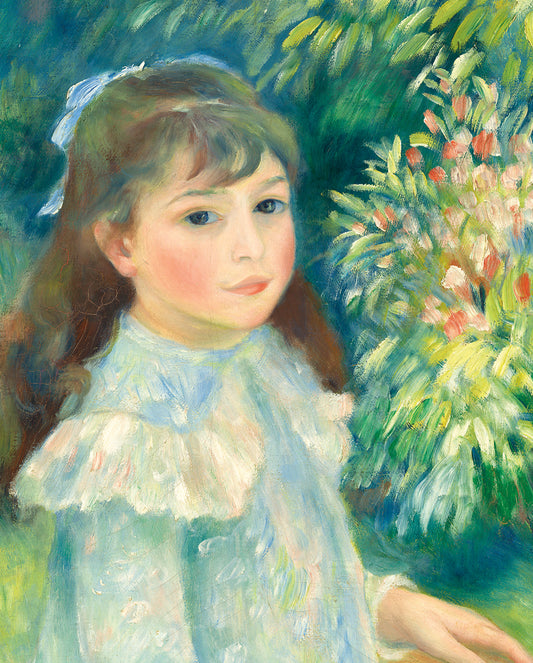 Pierre-Auguste Renoir: Girl with a Hoop Bookmark_Front_Flat