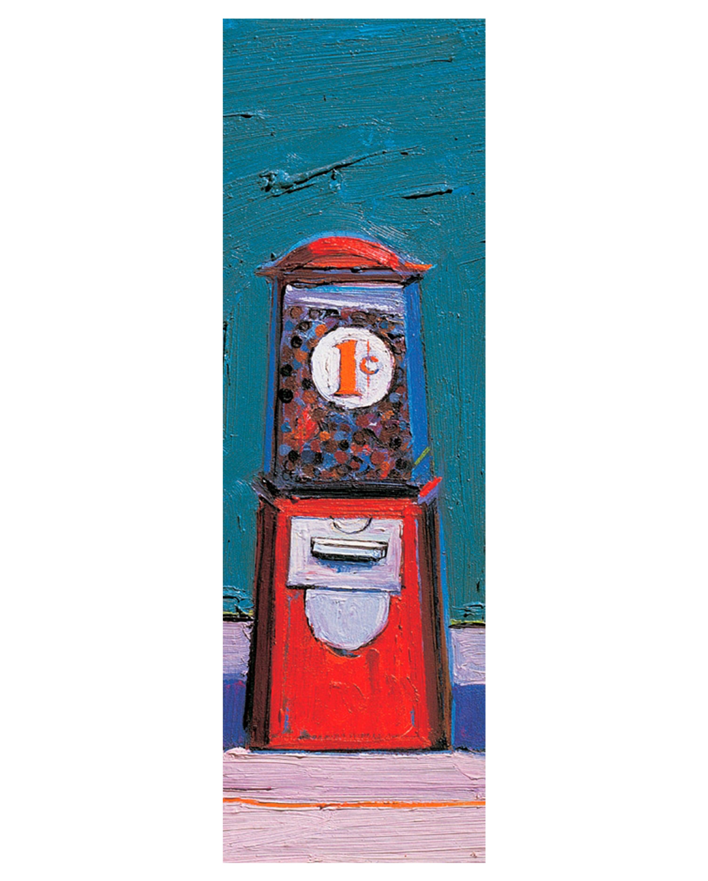 Wayne Thiebaud: Penny Machines Bookmark – Pomegranate