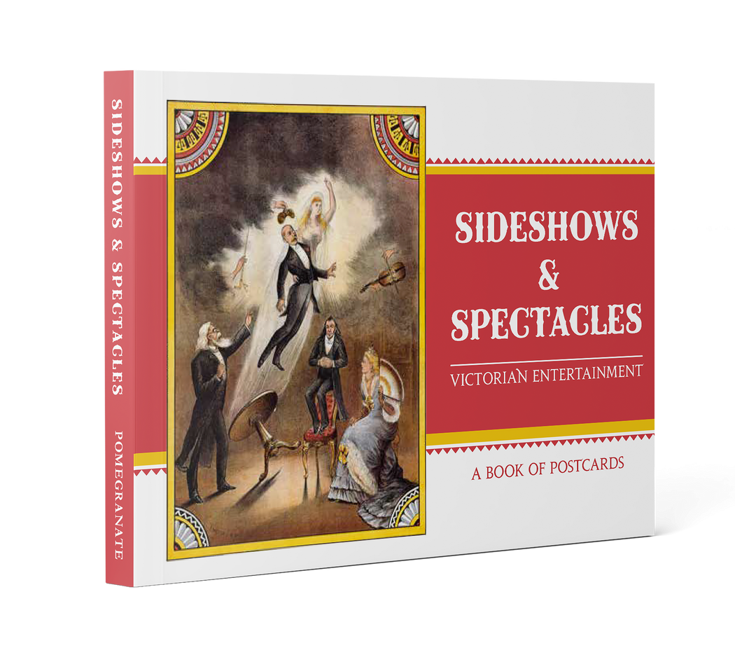 Sideshows & Spectacles: Victorian Entertainment Book of Postcards_Front_3D