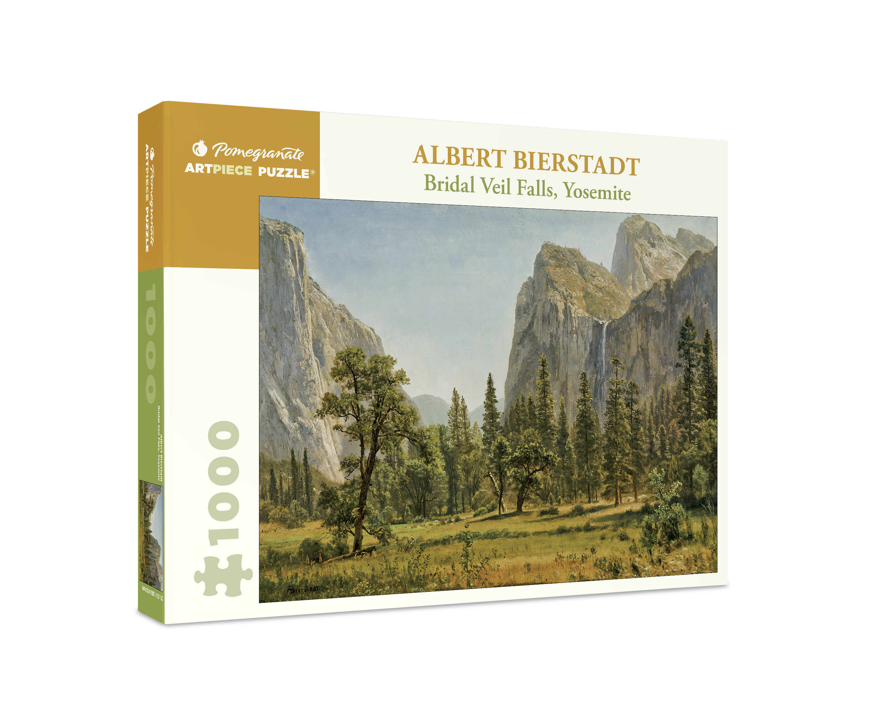 Albert Bierstadt: Bridal Veil Falls, Yosemite 1000-Piece Jigsaw