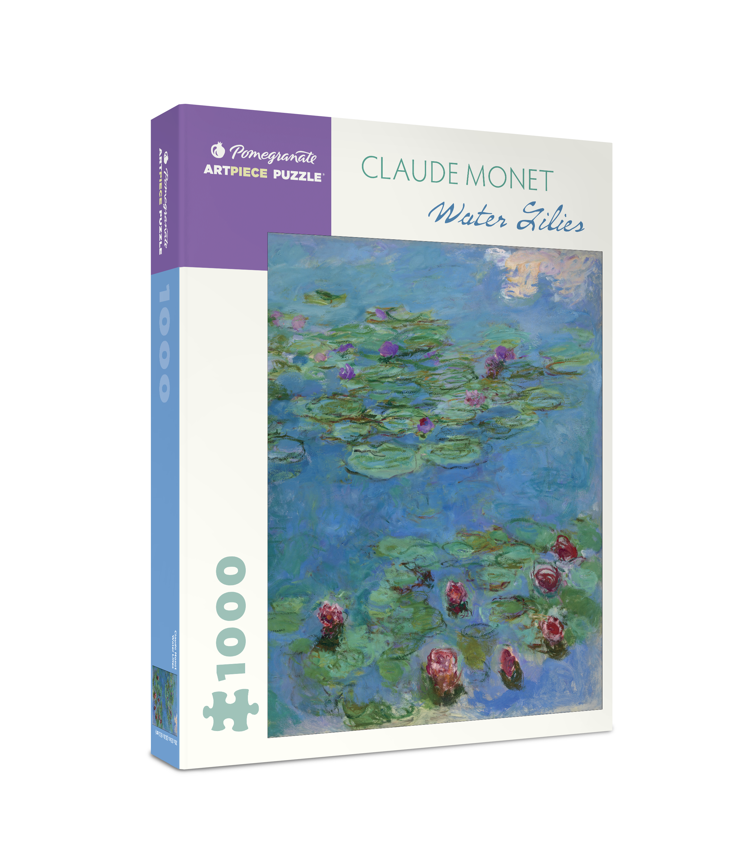 Claude Monet: Water Lilies 1000-Piece Jigsaw Puzzle – Pomegranate