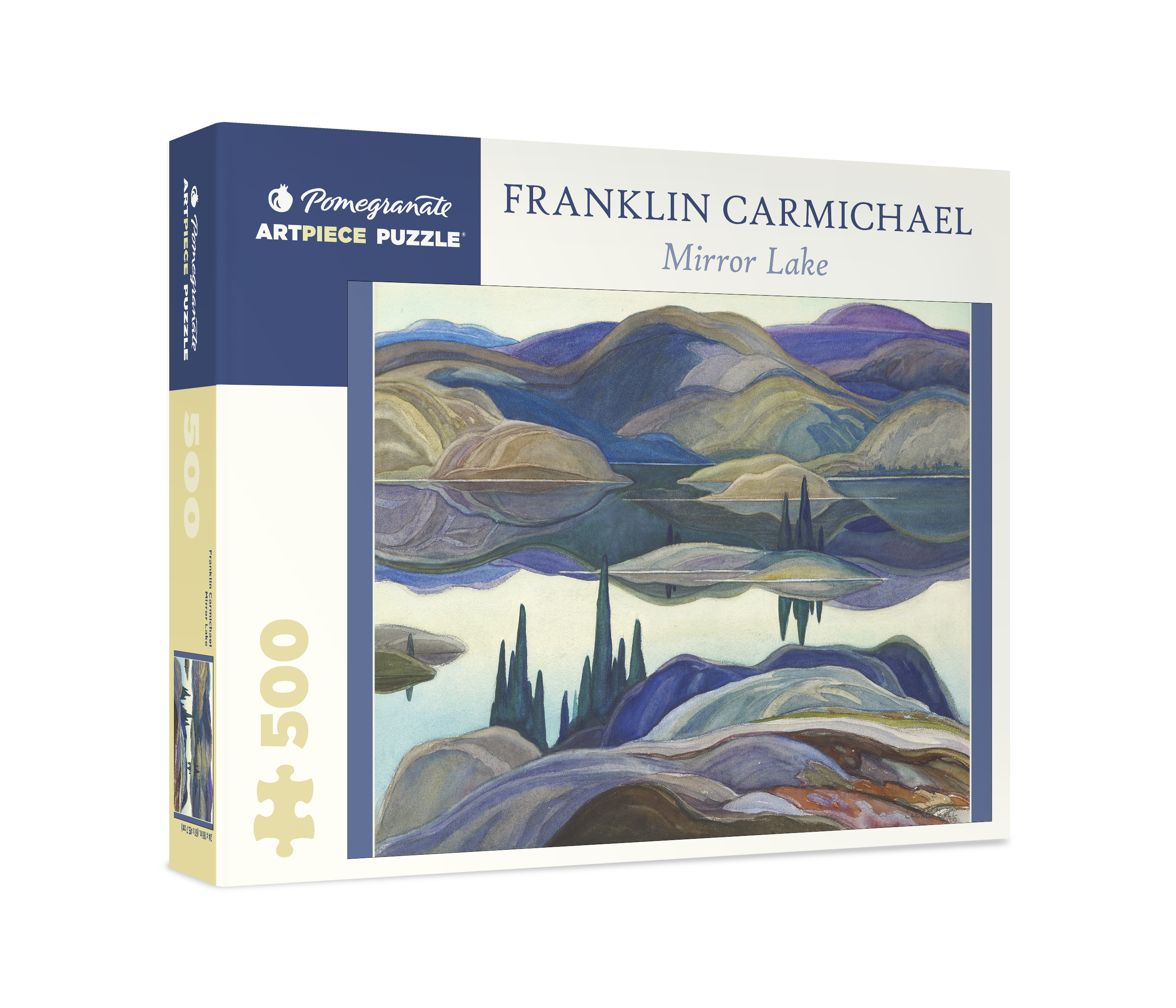 Franklin Carmichael: Mirror Lake 500-Piece Jigsaw Puzzle – Pomegranate