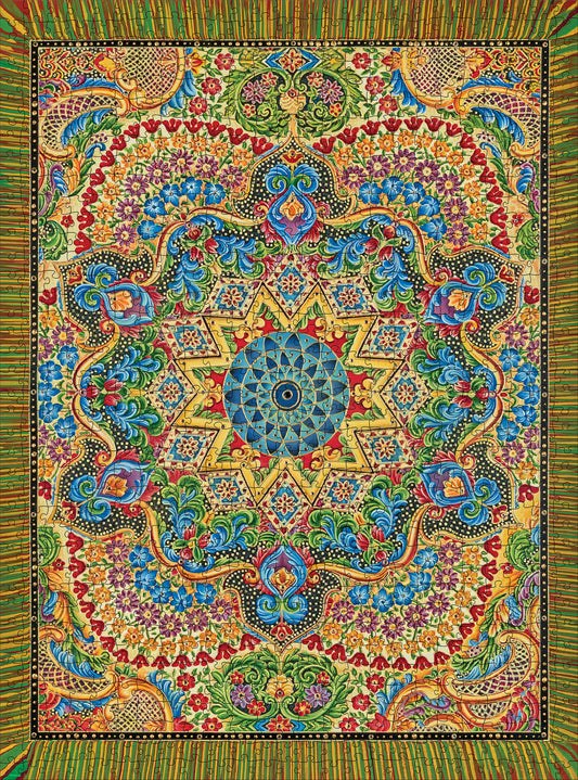Paul Heussenstamm: Tapestry Mandala 1000-Piece Jigsaw Puzzle_Primary