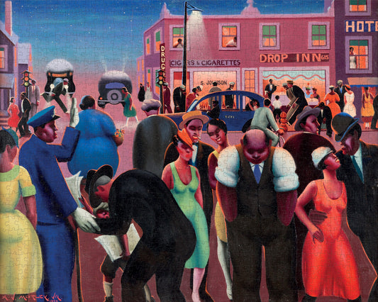 Archibald Motley: Black Belt 1000-Piece Jigsaw Puzzle_Front_Flat