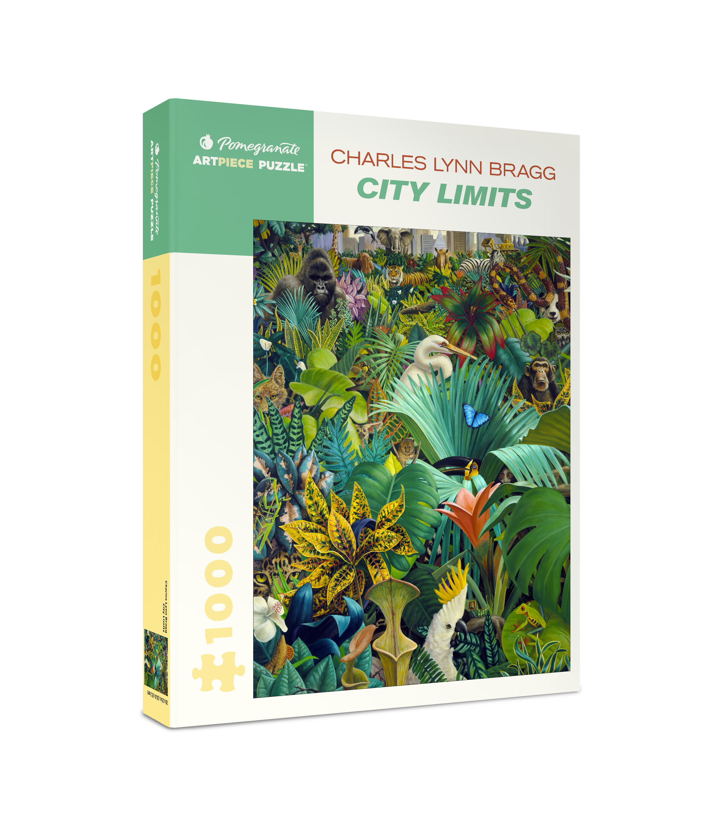 Charles Lynn Bragg: City Limits 1000-Piece Jigsaw Puzzle – Pomegranate