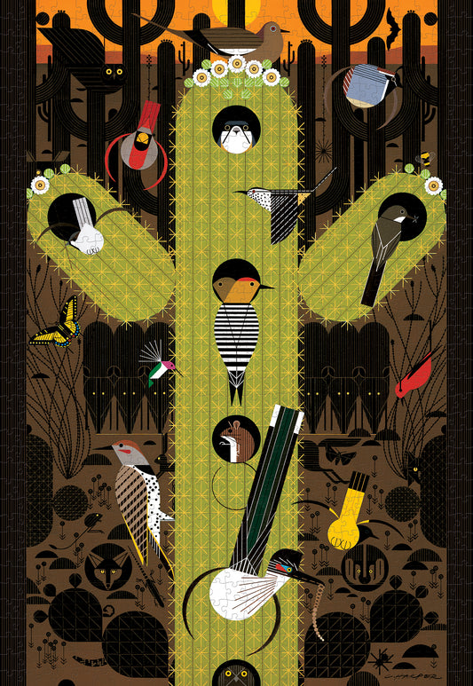 Charley Harper: The Desert 1000-Piece Jigsaw Puzzle_Primary