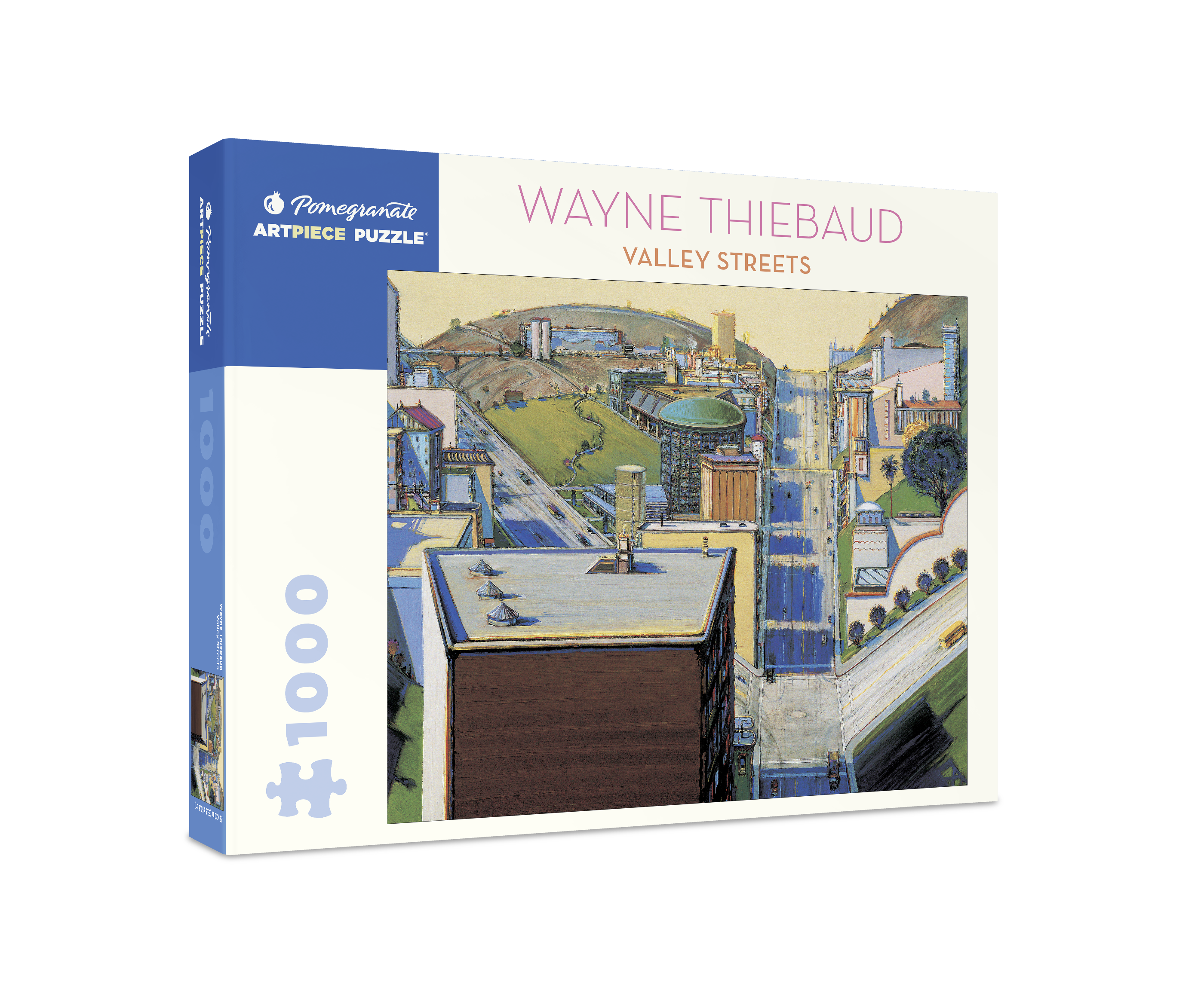 Wayne Thiebaud: Valley Streets 1000-Piece Jigsaw Puzzle – Pomegranate