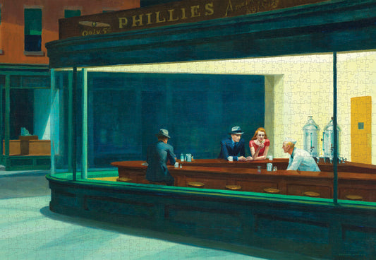Edward Hopper: Nighthawks 1000-Piece Jigsaw Puzzle_Primary