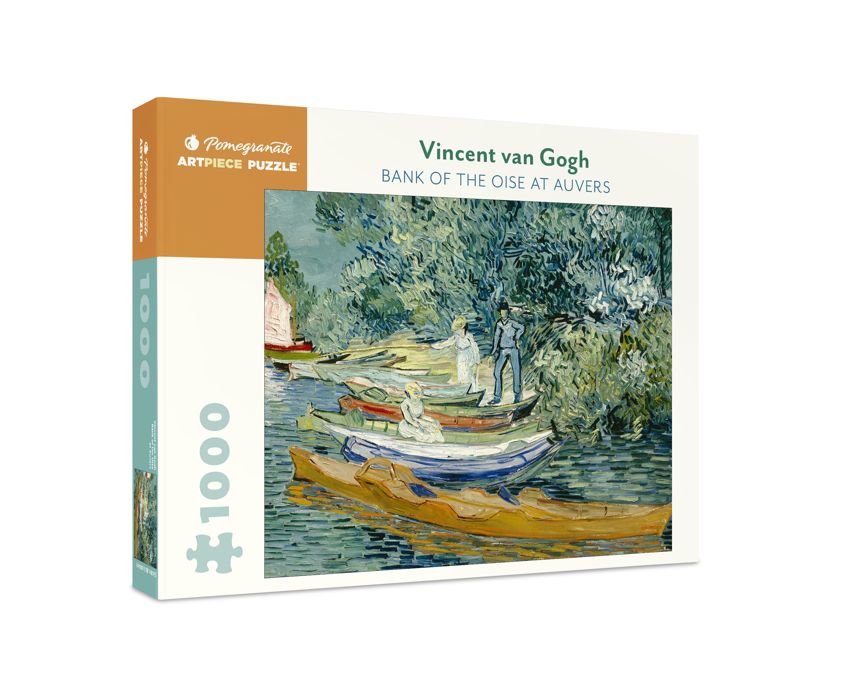 Vincent van Gogh: Bank of the Oise at Auvers 1000-Piece Jigsaw