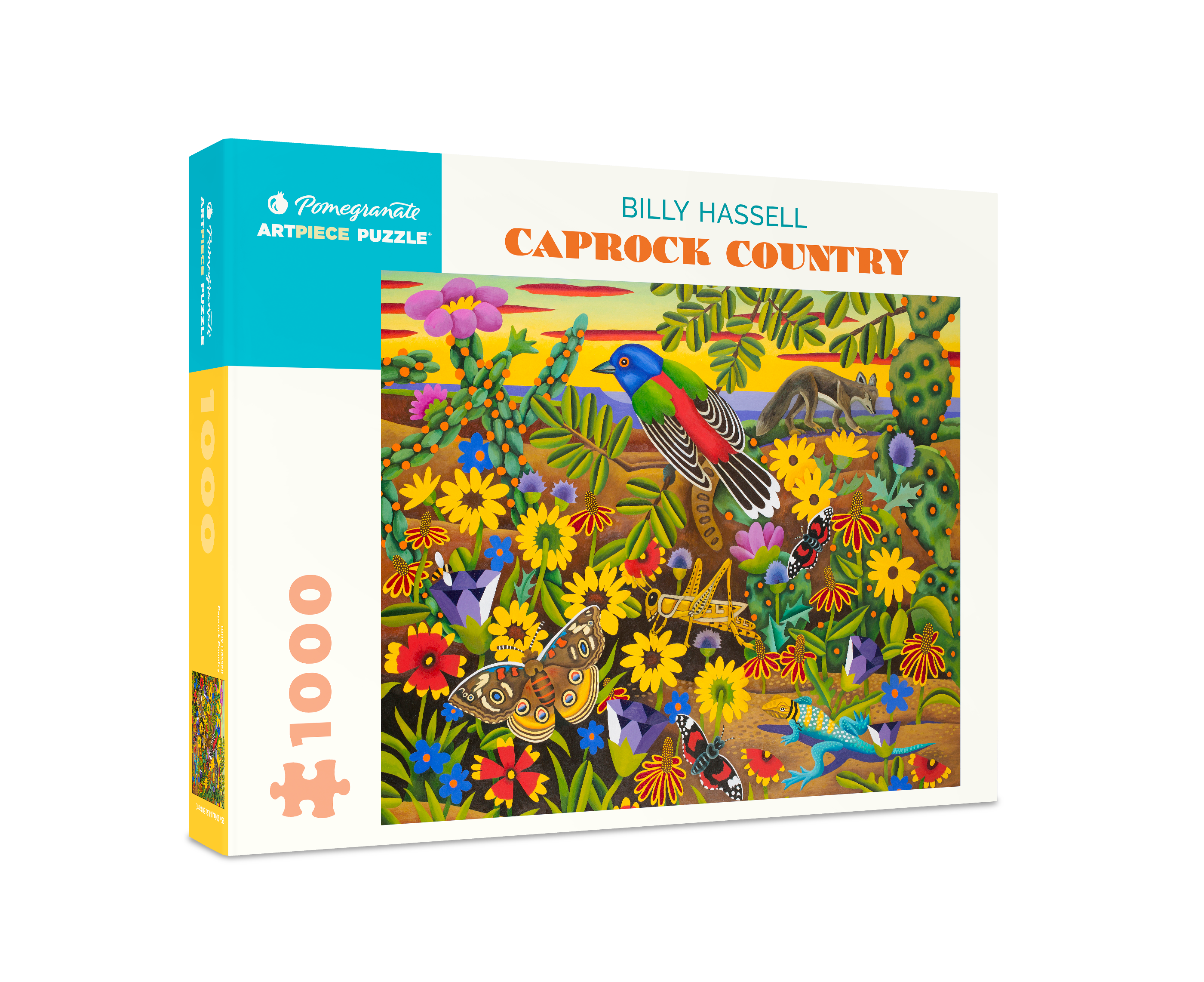 Billy Hassell: Caprock Country 1000-Piece Jigsaw Puzzle – Pomegranate