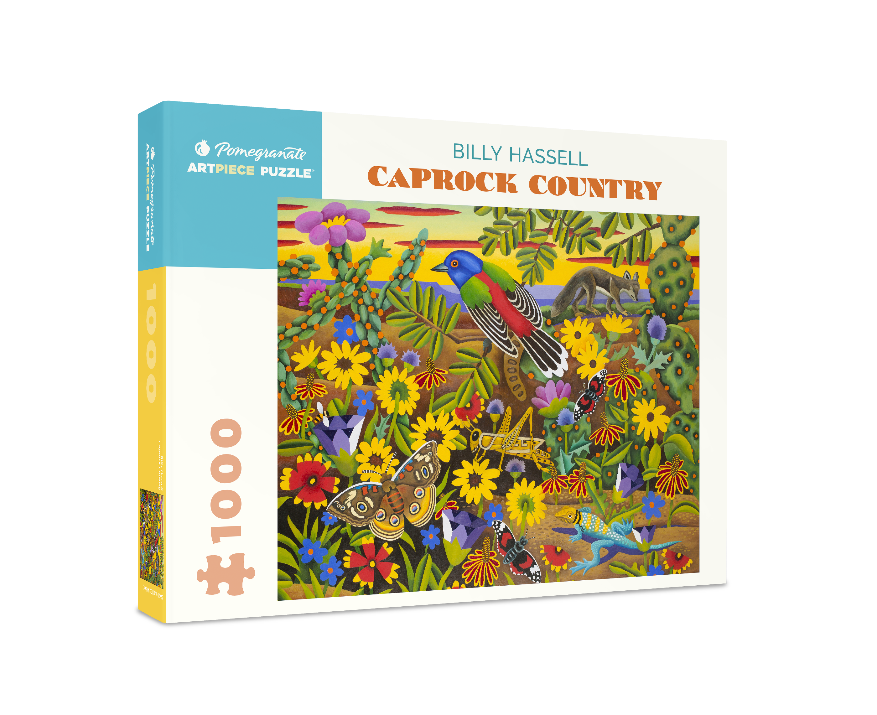 Billy Hassell: Caprock Country 1000-Piece Jigsaw Puzzle – Pomegranate Billy Hassell: Caprock Country 1000-Piece Jigsaw Puzzle – Pomegranate