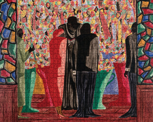 Jacob Lawrence: The Wedding 1000-Piece Jigsaw Puzzle_Primary