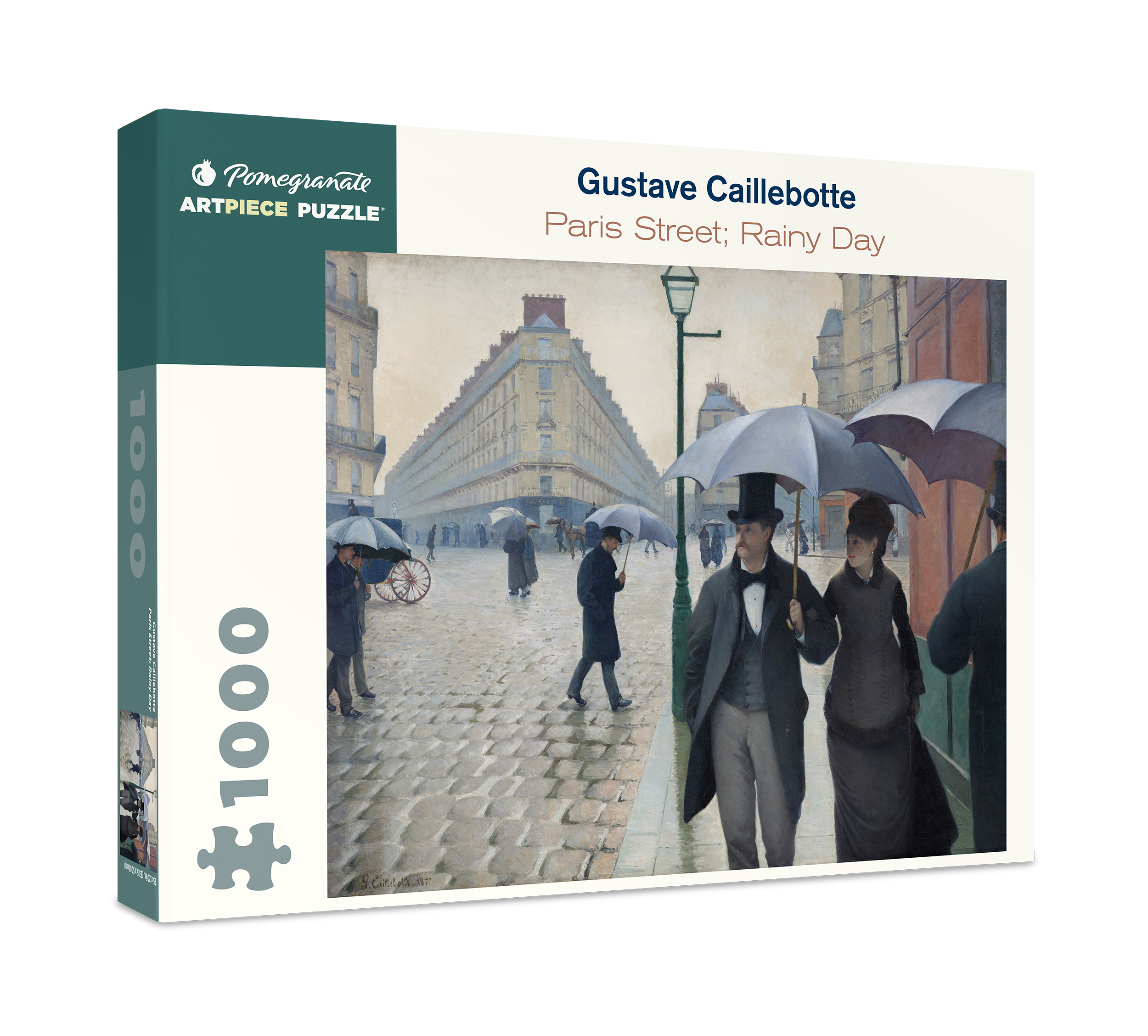 Gustave Caillebotte: Paris Street; Rainy Day 1000-Piece Jigsaw