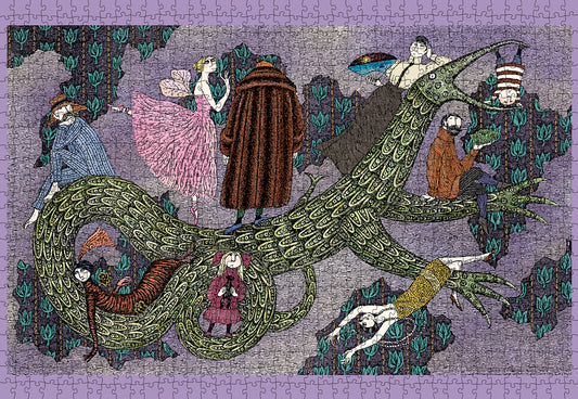 Edward Gorey: Drop Curtain 1000-Piece Jigsaw Puzzle_Primary