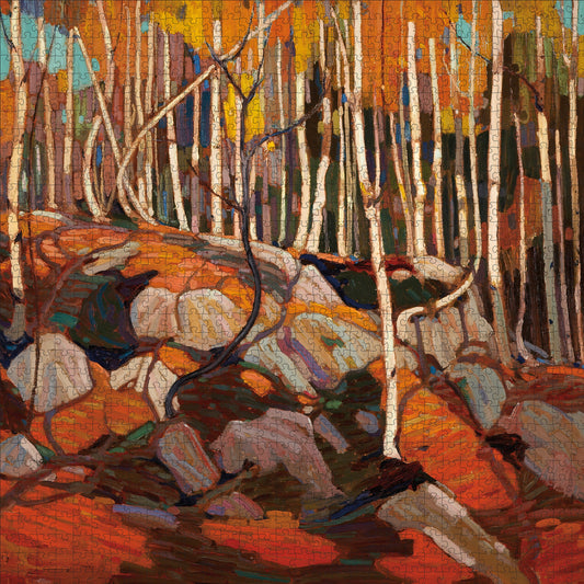 Tom Thomson: The Birch Grove, Autumn 1000-Piece Jigsaw Puzzle_Primary