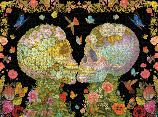 Tino Rodriguez and Virgo Paraiso: The Ecstatic Kiss of Spring 1000-Piece Jigsaw Puzzle_Primary