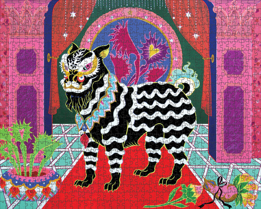 Tsz Kam: Black Lion, Black Ribbon 1000-Piece Jigsaw Puzzle_Primary