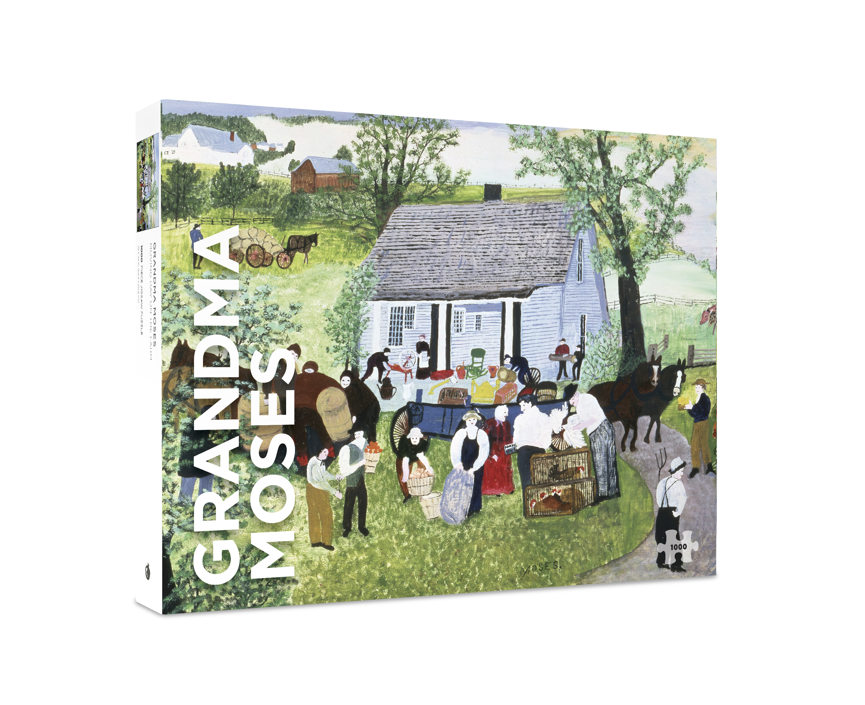 grandmaさま専用 Grandma Moses: Moving Day on the Farm 1000-Piece Jigsaw Puzzle