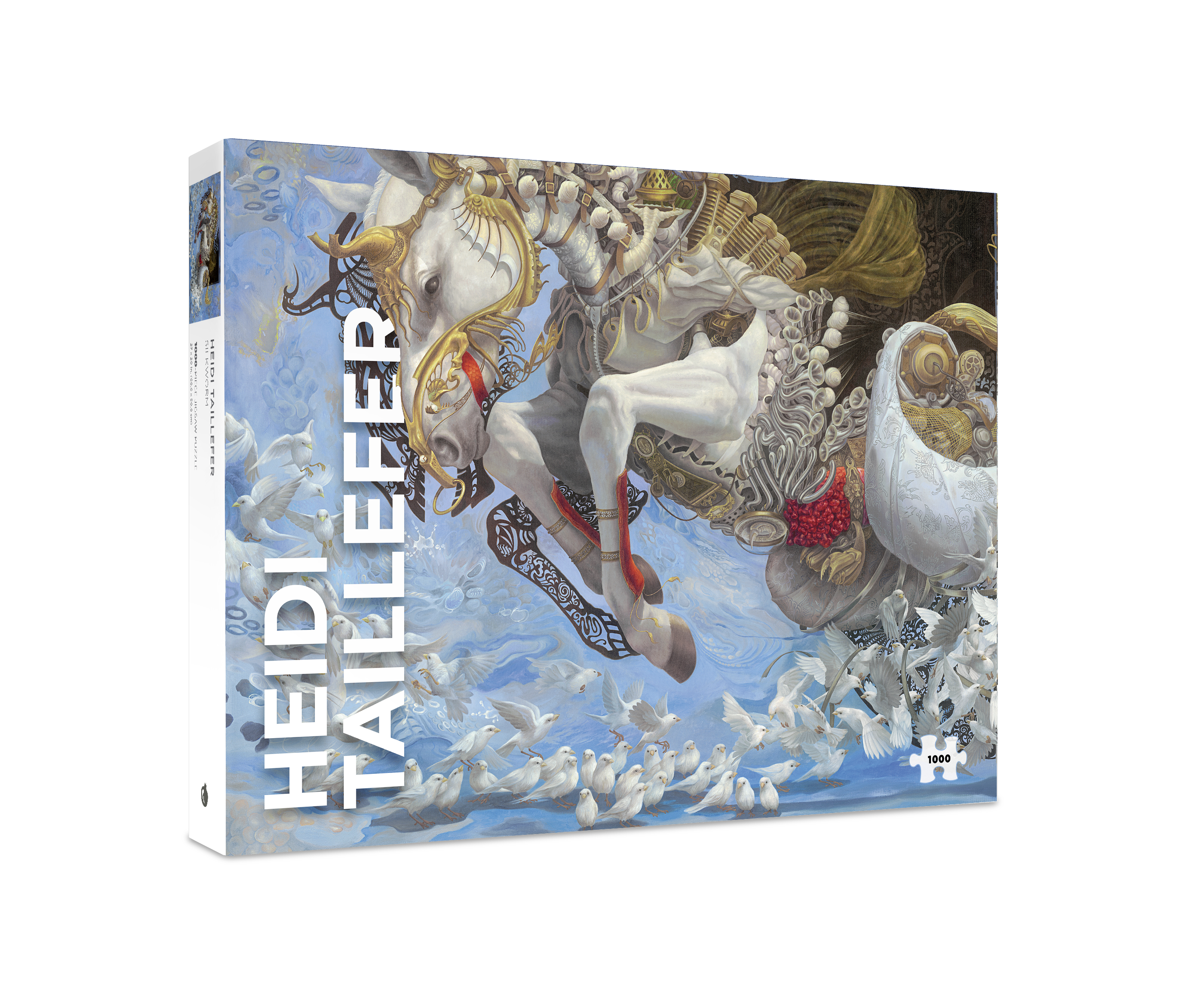 Heidi Taillefer: Silkworm 1000-Piece Jigsaw Puzzle – Pomegranate