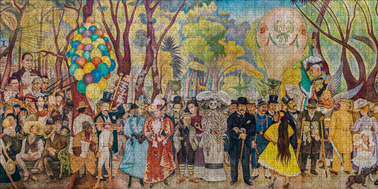 Diego Rivera: Dream of a Sunday Afternoon in Alameda Park 1000-Piece Jigsaw Puzzle_Primary