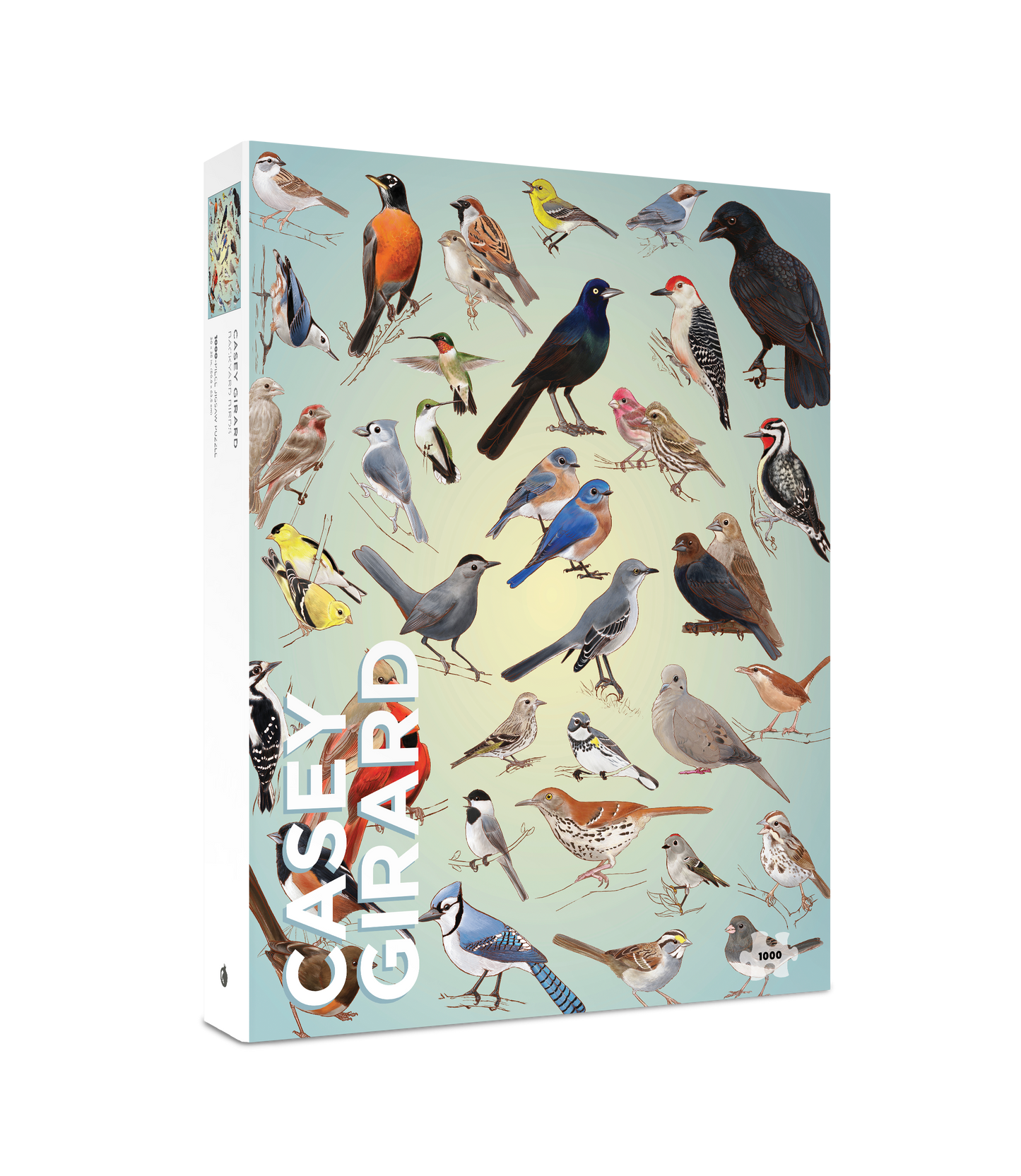 Casey Girard: Backyard Birds 1000-Piece Jigsaw Puzzle_Primary