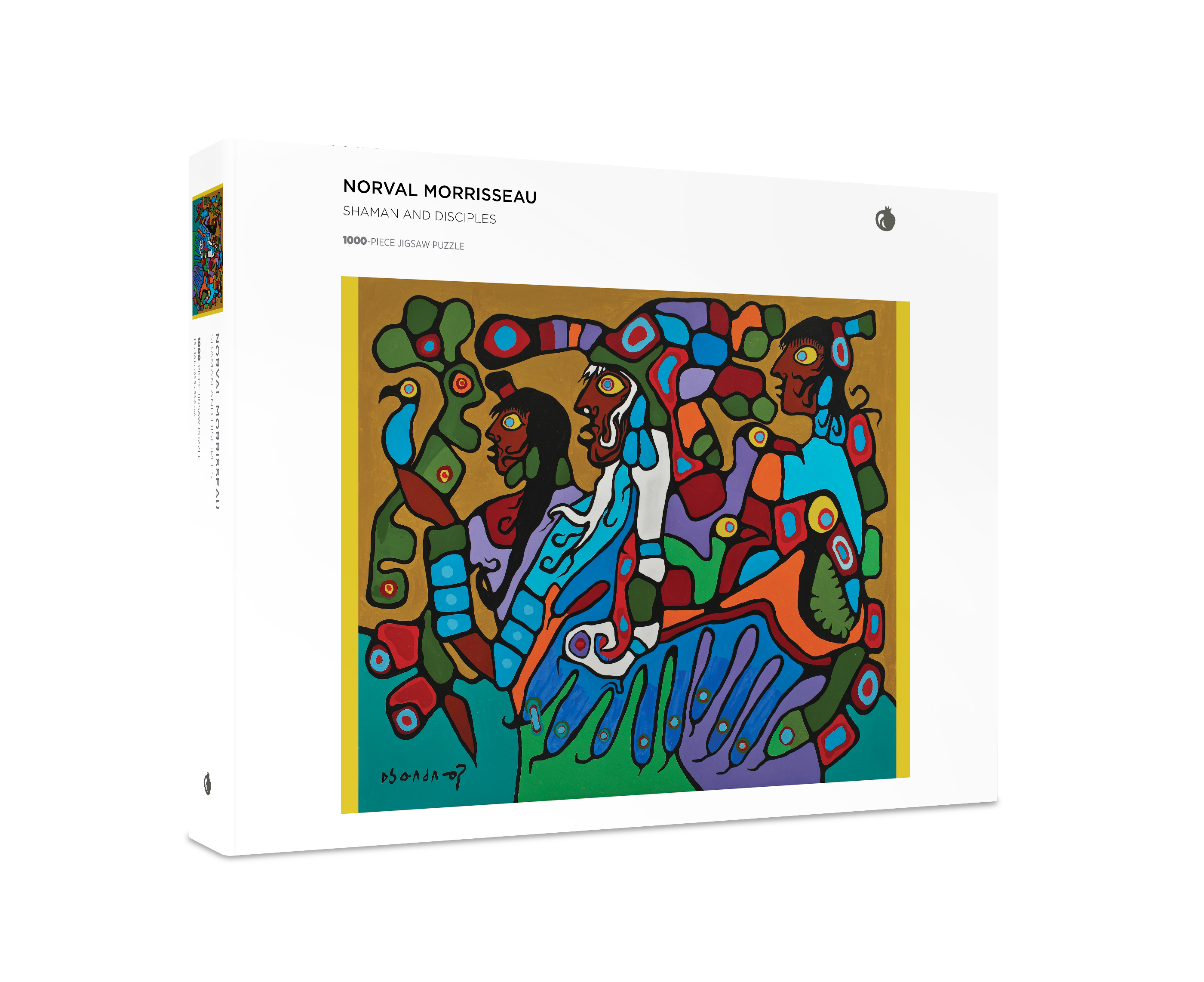 Norval Morrisseau: Shaman and Disciples 1000-Piece Jigsaw Puzzle
