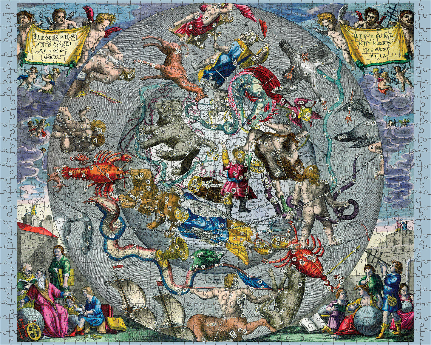 Andreas Cellarius: Celestial Atlas 1000-Piece Jigsaw Puzzle_Zoom