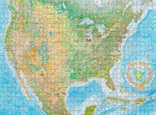 Anton Thomas: North America: Tundra to Tropics 1000-Piece Jigsaw Puzzle_Primary
