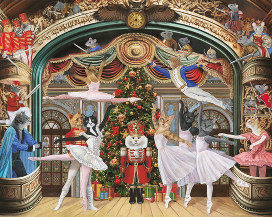 Carol Lew: Nutcracker Kitties 1000-Piece Jigsaw Puzzle_Primary