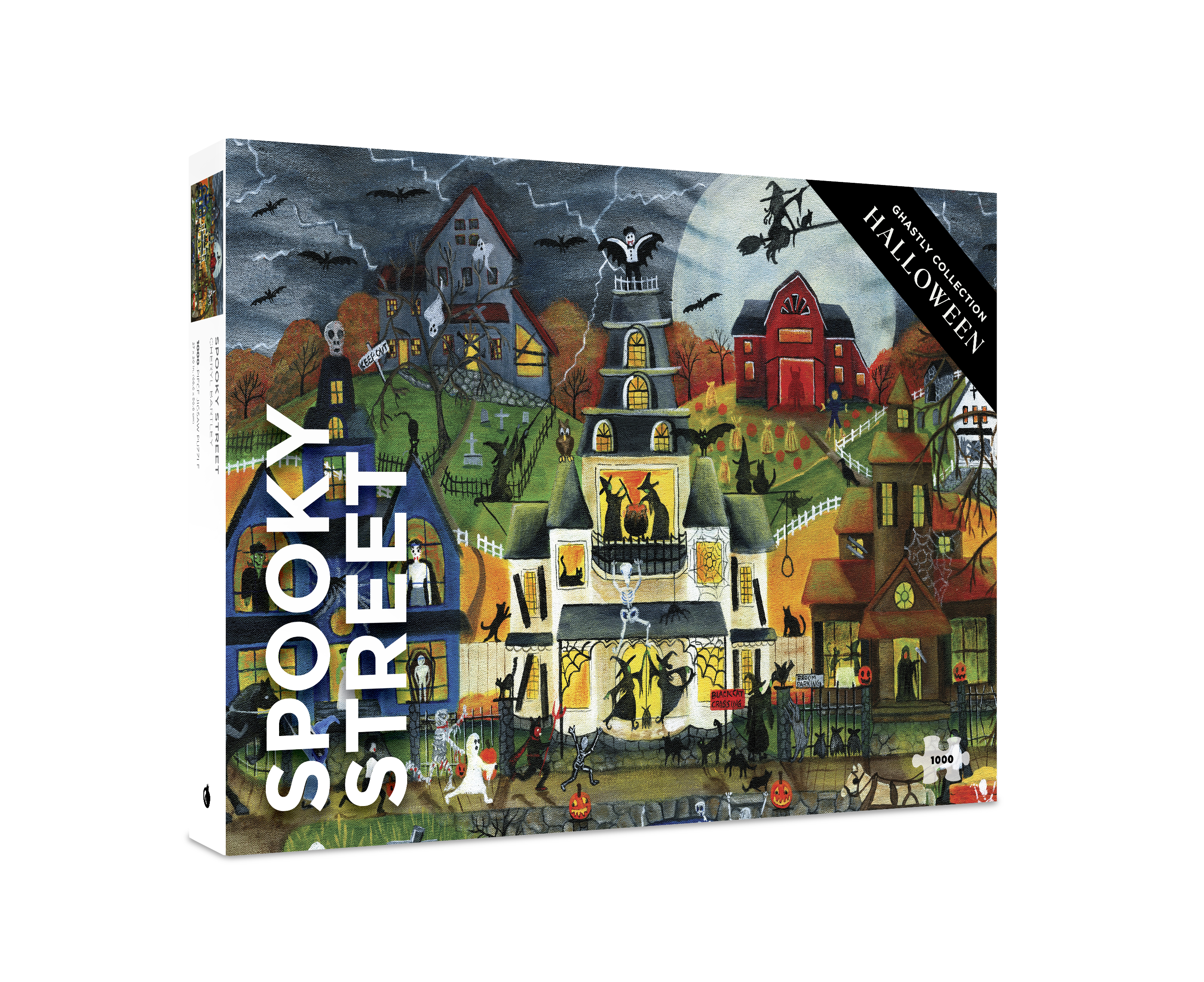 ■[廃盤]ROSARYHILL アルバムCD「Fairfield」■ロザリーヒル Cheryl Bartley: Spooky Street 1000-Piece Jigsaw Puzzle – Pomegranate