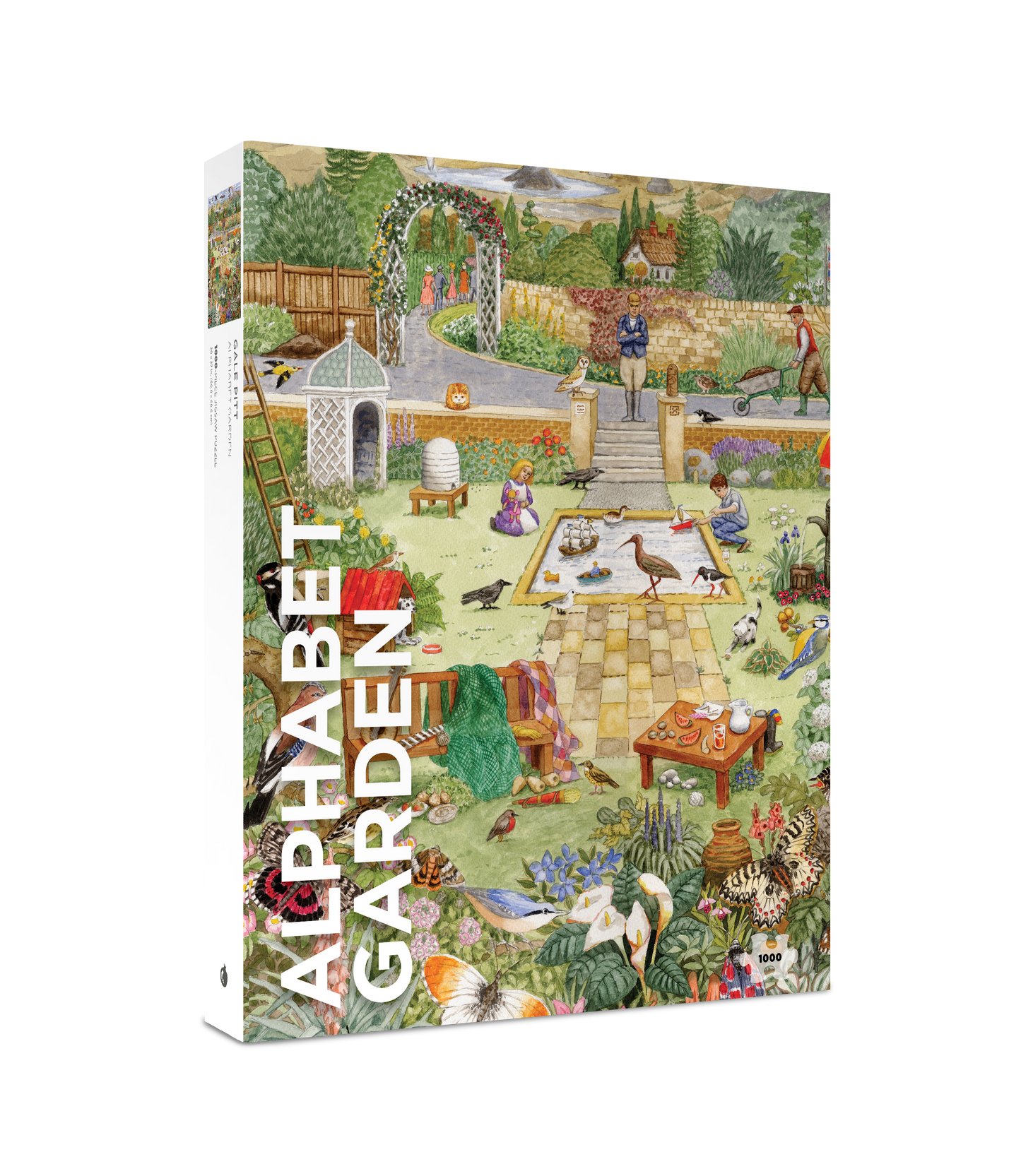 Gale Pitt: Alphabet Garden 1000-Piece Jigsaw Puzzle_Primary