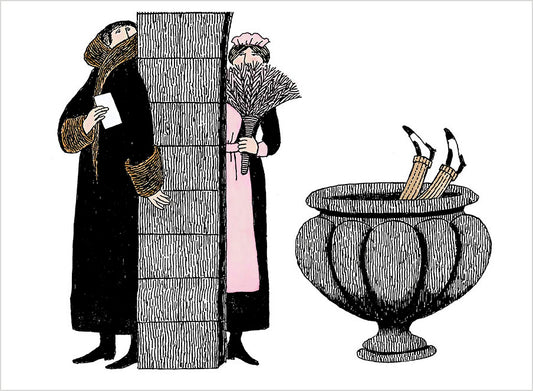 Edward Gorey: Mysterious Messages, Cryptic Cards, Coded Conundrums, Anonymous Notes Book of Postcards_Primary