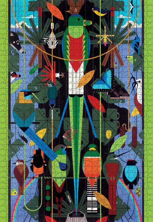 Charley Harper: Monteverde 1000-Piece Jigsaw Puzzle_Primary