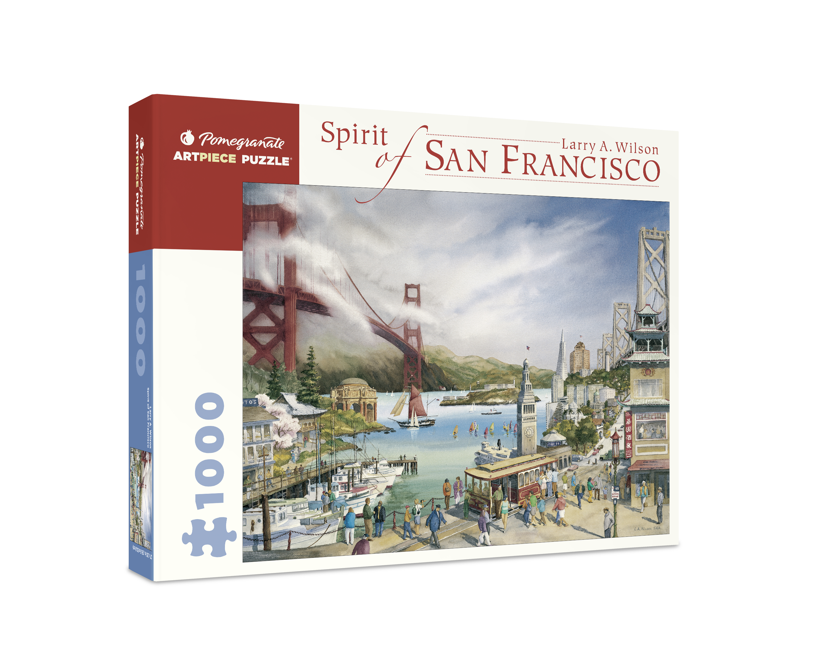 Larry A. Wilson: Spirit of San Francisco 1000-Piece Jigsaw Puzzle