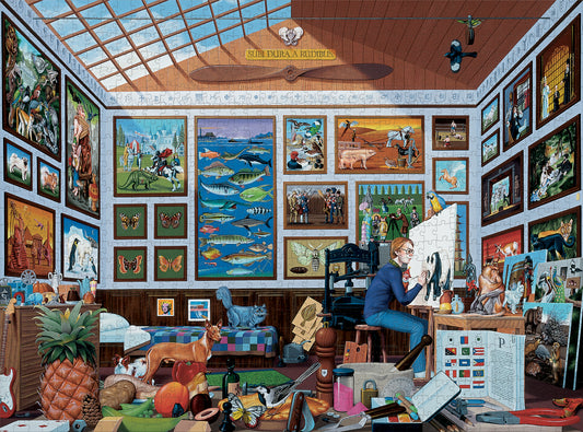 Mike Wilks: The Ultimate Alphabet: The Letter P 1000-piece Jigsaw Puzzle_Primary