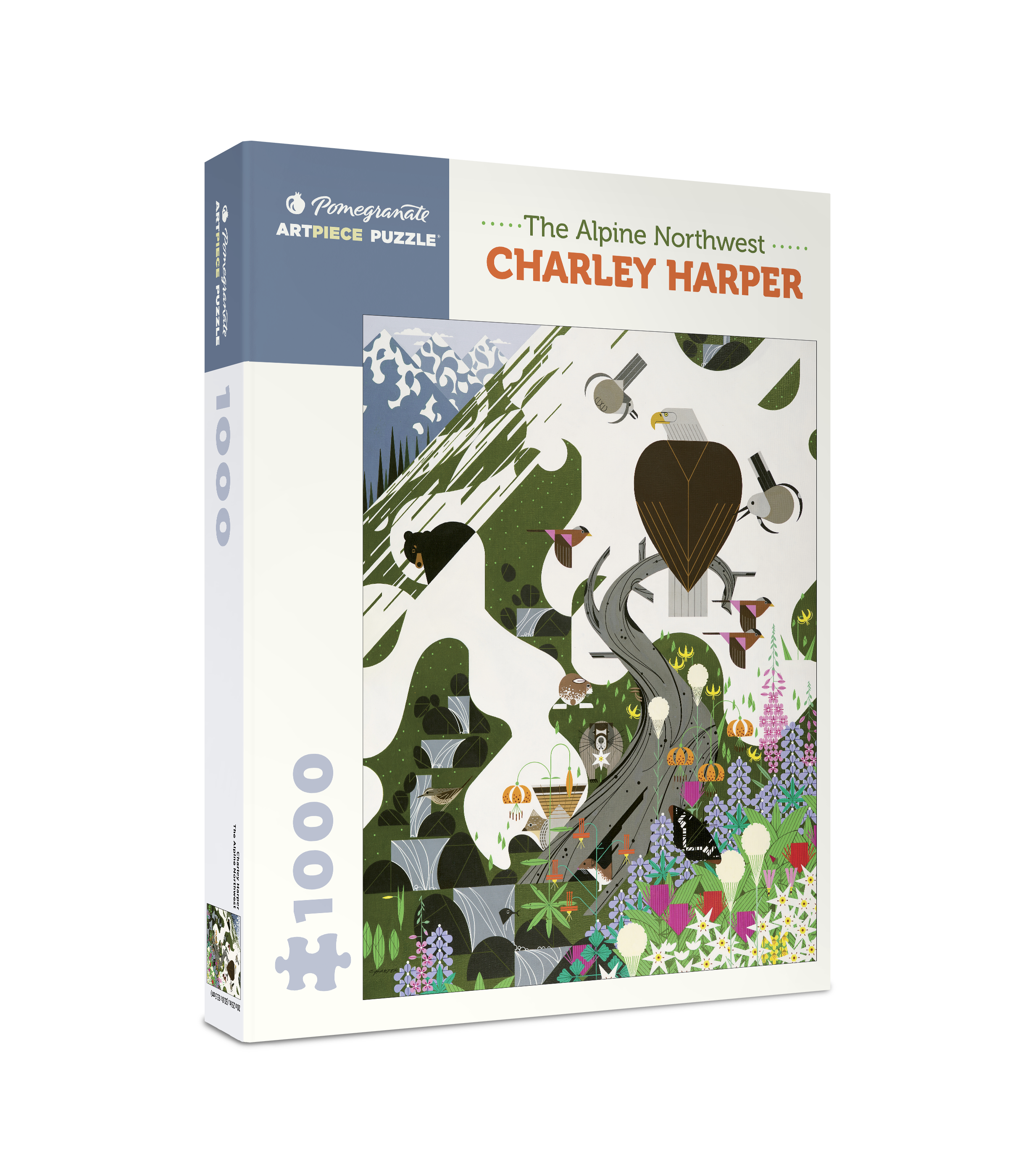 Charley Harper: The Alpine Northwest 1000-piece Jigsaw Puzzle