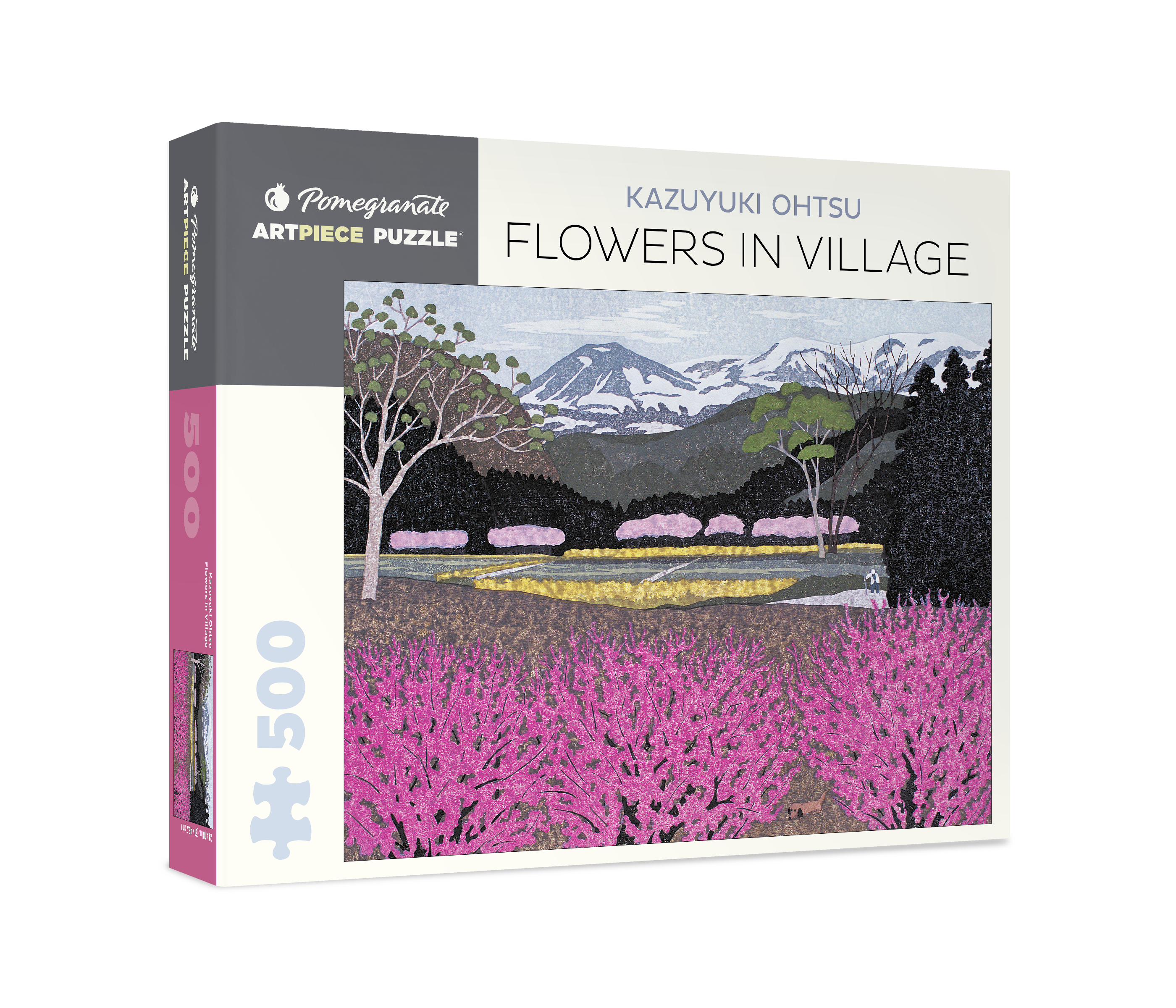 Kazuyuki Ohtsu: Flowers in Village 500-piece Jigsaw Puzzle Kazuyuki Ohtsu: Flowers in Village 500-piece Jigsaw Puzzle