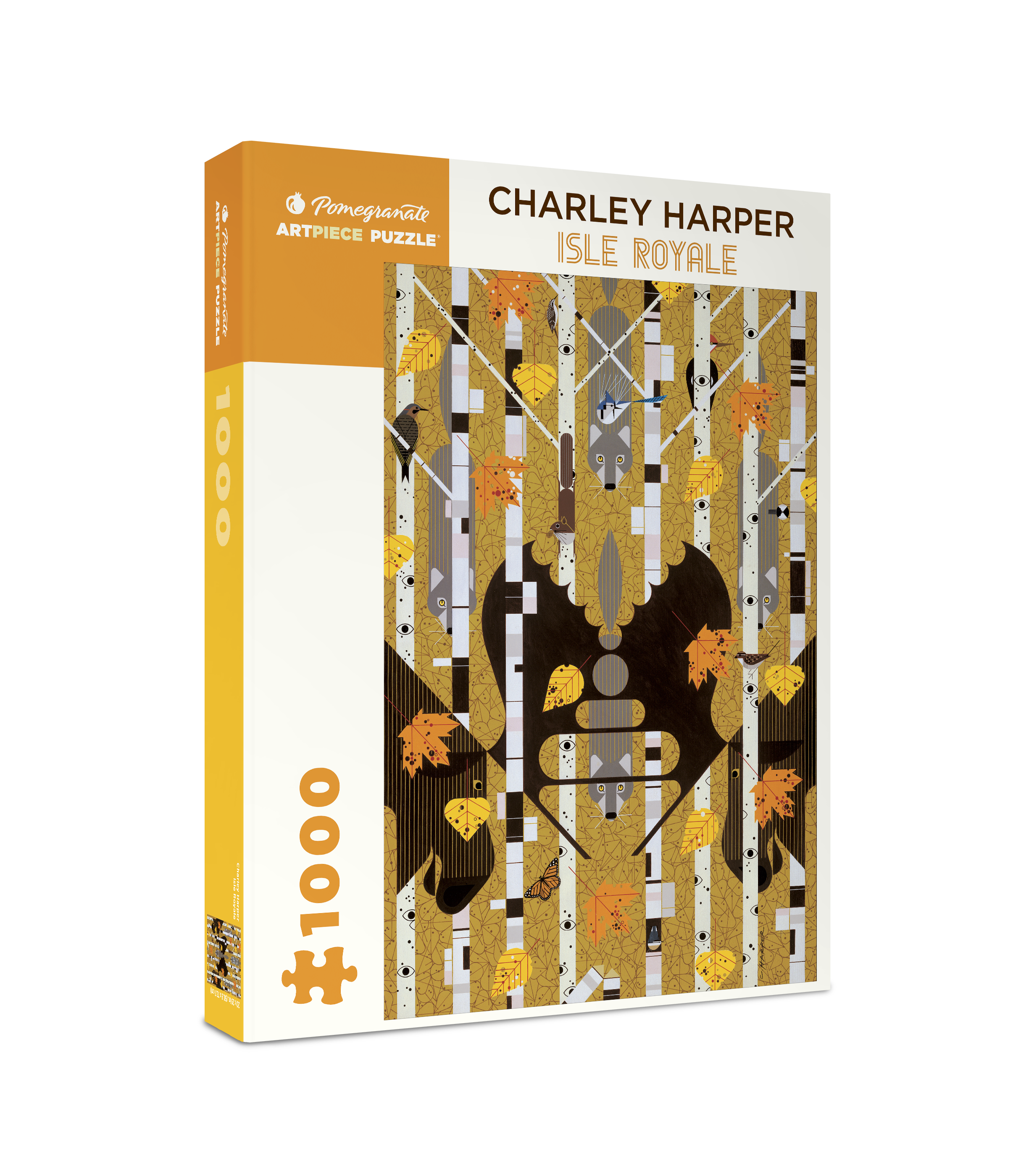 Charley Harper: Isle Royale 1000-Piece Jigsaw Puzzle – Pomegranate