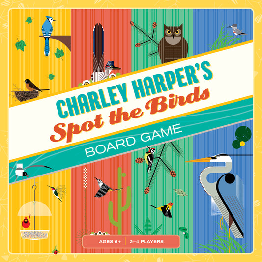 Charley Harper's Spot the Birds Board Game_Front_3D