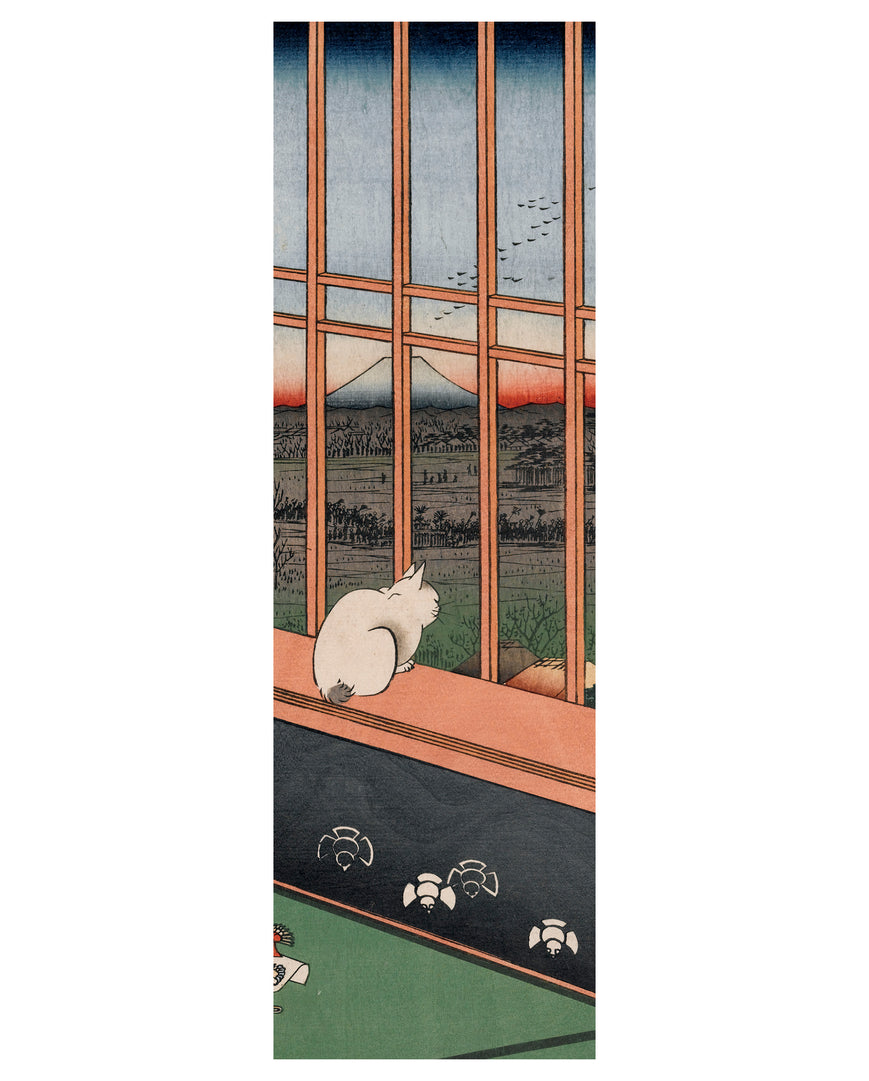 Hiroshige: Asakusa Ricefields and Torinomachi Festival Bookmark_Front_Flat
